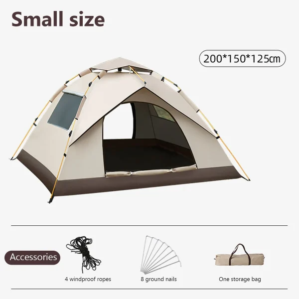 🏕️ خيمة التخييم  المثالية للرحلات الخارجية! 🌞