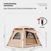 🏕️ خيمة "Lohascamping" الهوائية الكبيرة للعائلة والمغامرات! 🌟