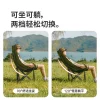 كرسي قمري شبكي خارجي من Naturehike بمسند ظهر مرتفع للتخييم والصيد قابل للتعديل والحمل وكرسي نزهة للجلوس والاستلقاء