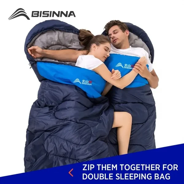 🛌 كيس النوم "BISINNA" الشتوي الدافئ للمغامرات الخارجية! ❄️