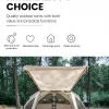 🏕️ خيمة "MOBI GARDEN" الهرمية الفاخرة للعائلة والمجموعات! 👨‍👩‍👧‍👦🌟