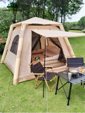 🏕️ خيمة "Lohascamping" الهوائية الكبيرة للعائلة والمغامرات! 🌟
