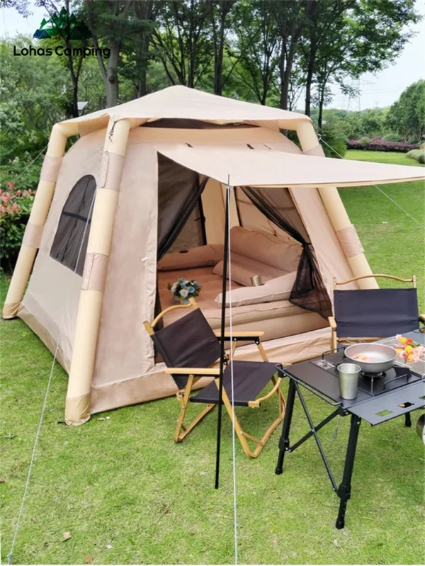 🏕️ خيمة "Lohascamping" الهوائية الكبيرة للعائلة والمغامرات! 🌟