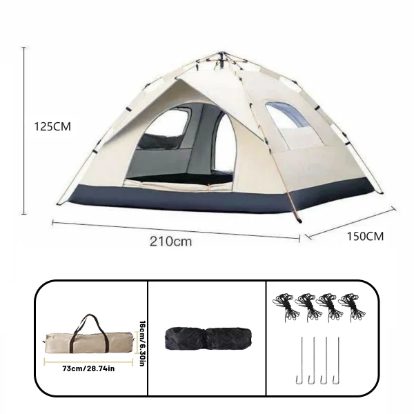 🏕️ خيمة "Pakicetus" الأوتوماتيكية للأنشطة الخارجية! 🌞