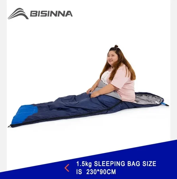🛌 كيس النوم "BISINNA" الشتوي الدافئ للمغامرات الخارجية! ❄️