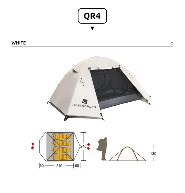🏕️ خيمة "MOBI GARDEN" الاحترافية للمسافرين والمغامرين! 🌟