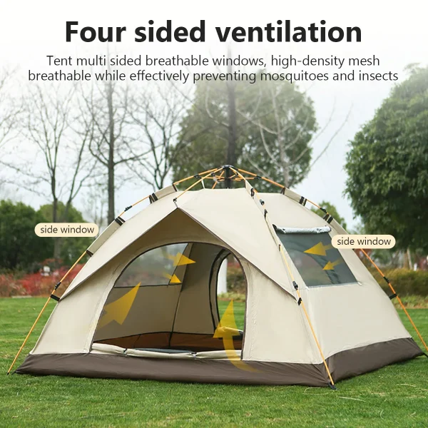 🏕️ خيمة التخييم  المثالية للرحلات الخارجية! 🌞