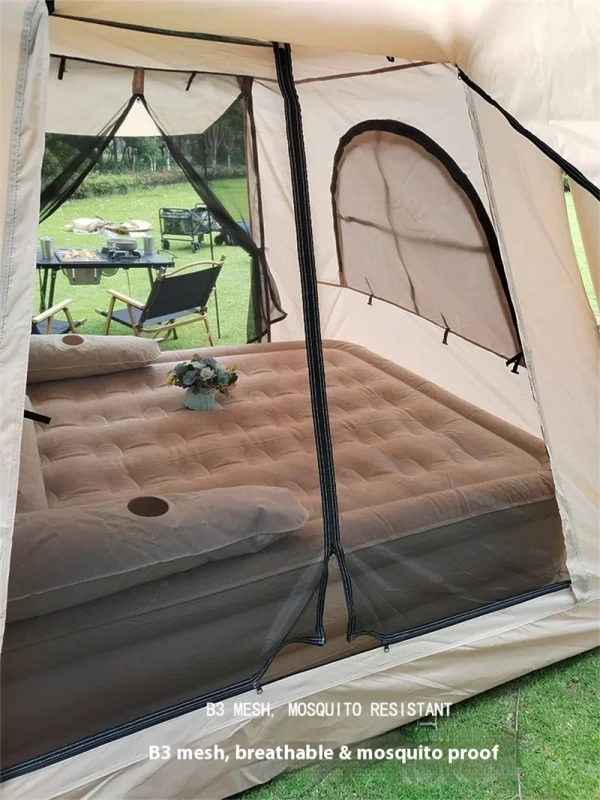 🏕️ خيمة "Lohascamping" الهوائية الكبيرة للعائلة والمغامرات! 🌟
