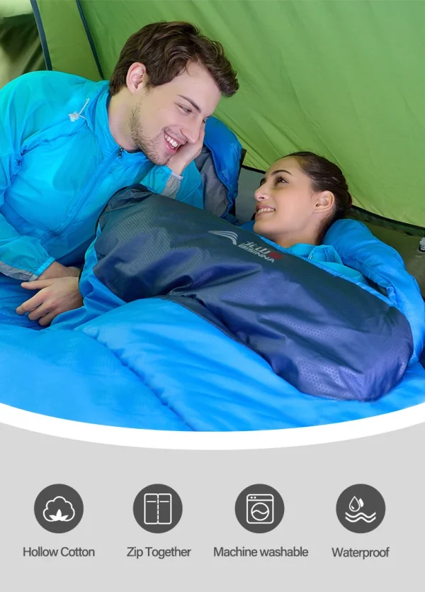 🛌 كيس النوم "BISINNA" الشتوي الدافئ للمغامرات الخارجية! ❄️