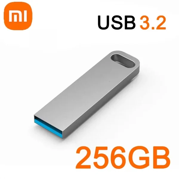 XIAOMI USB 3.2 Flash Drive 2TB Metal U Disk High Speed TypeC Memory Stick Waterproof Storage PC Phone Data Transfer Portable Hot