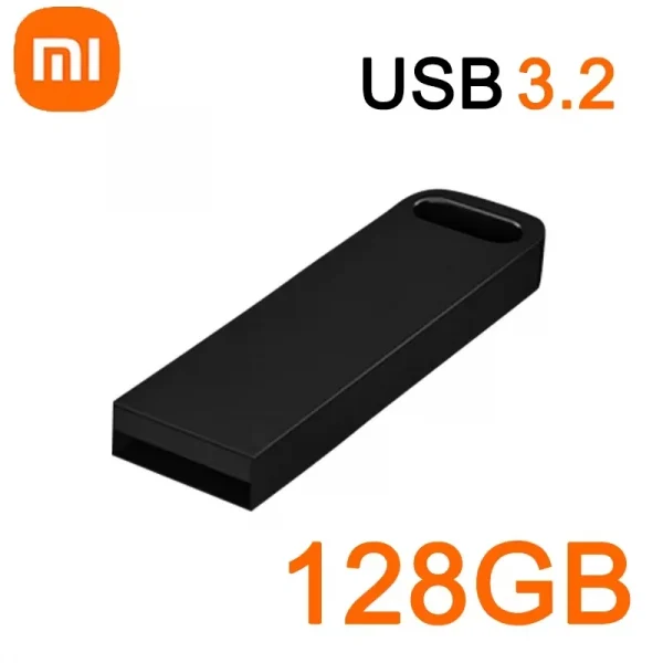 XIAOMI USB 3.2 Flash Drive 2TB Metal U Disk High Speed TypeC Memory Stick Waterproof Storage PC Phone Data Transfer Portable Hot
