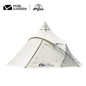 🏕️ خيمة "MOBI GARDEN" الهرمية الفاخرة للعائلة والمجموعات! 👨‍👩‍👧‍👦🌟